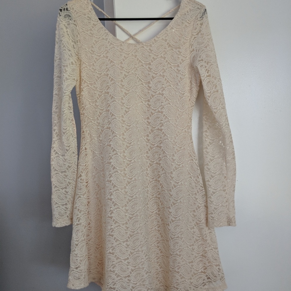 Off white lace dress